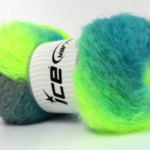 2x150gr Bella Mohair Green Shades