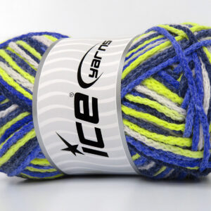 4x100gr Bonfire Air Blue Shades, Beige, Neon Yellow