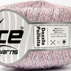 6x25gr Dazzle Paillette Pink, Iridescent