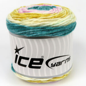 2x140gr Cakes Splash Cream, Gold, Green, Pink
