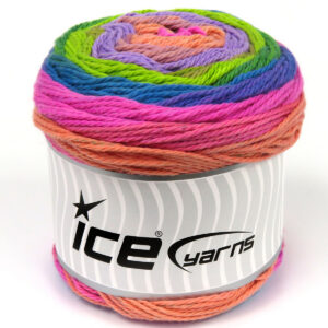 3x100gr Cakes Cotton Royal Rainbow