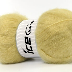 4x100gr Mohair Pastel Dark Cream
