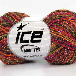 8x50gr Summer Rose Glitz Orange, Red, Burgundy, Brown Shades