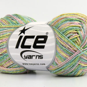 8x50gr Summer Rose Glitz Yellow, Green, Pink