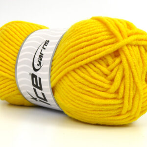 4x100gr Merino Chunky Dark Yellow