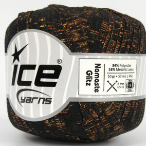 6x50gr Namaste Glitz Black, Copper