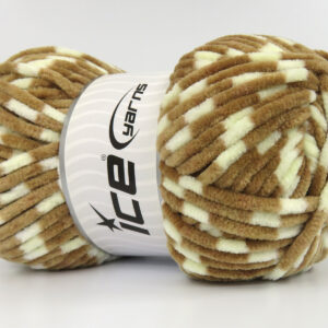 4x100gr Chenille Baby Colors Brown Shades, Cream