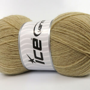 4x100gr Sock Unicolor Light Camel