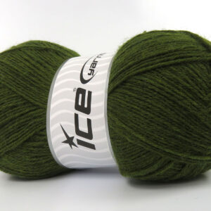 4x100gr Sock Unicolor Khaki