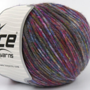 4x100gr Wool Varicolor Worsted Multicolor