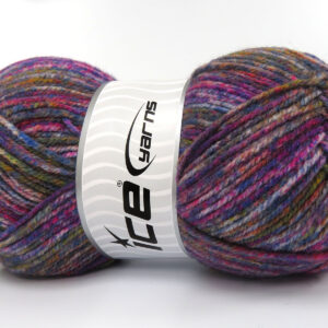 4x100gr Wool Varicolor Light Multicolor