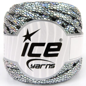 1x170gr Faux Leather Silver