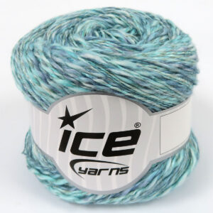 4x100gr Linen VisCot Turquoise Shades