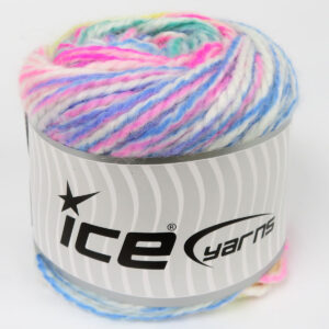 2x150gr Cakes Alpine Angora Ecru, Yellow, Fuchsia, Blue, Green, Purple