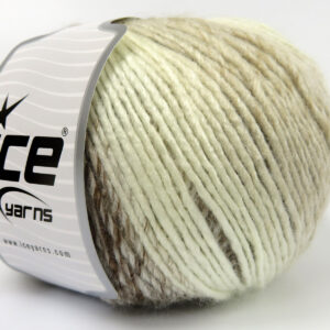 4x100gr Roseto Worsted Camel Shades, Cream