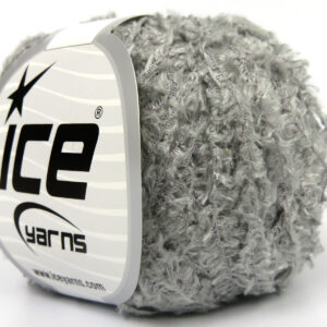 6x50gr Viscose Fur Light Grey