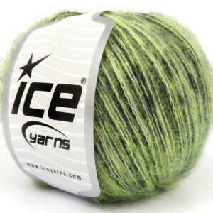 8x50gr Alice Superfine Black, Green