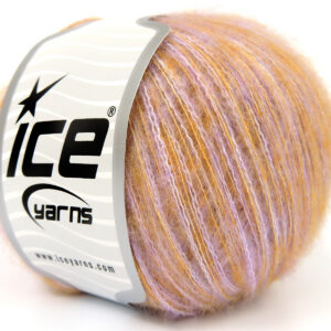 8x50gr Alice Superfine Orange, Light Lilac