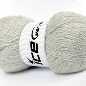 4x100gr Angora Glitz Light Grey