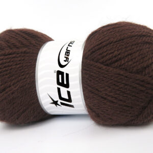 4x100gr Angora Luxe Dark Brown