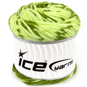 2x150gr Cakes Wool Design Green Shades