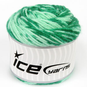 2x150gr Cakes Wool Design Green Shades
