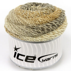 2x200gr Mosaic Cotton Brown Shades, Cream