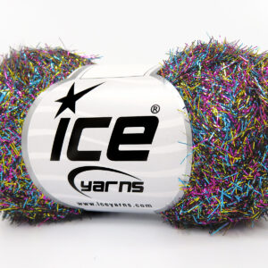 8x25gr Metallic Glitz 25gr Black, Turquoise, Pink, Gold