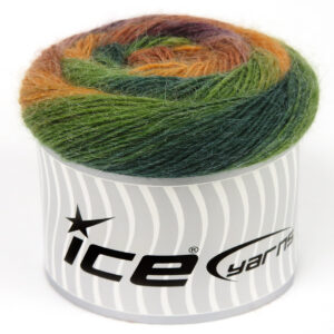 2x150gr Cakes Alpaca Fine Green Shades, Gold Shades, Purple