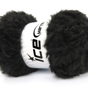 3x100gr Bunny Fur Black