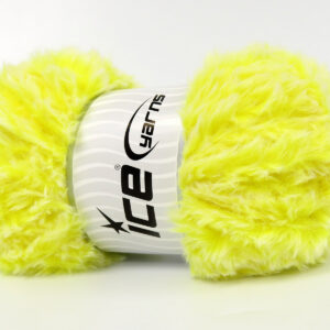 3x100gr Bunny Fur Neon Yellow