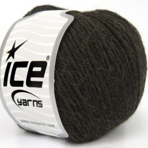 4x50gr Baby Alpaca Natural Colors Dark Brown