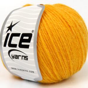 4x50gr Baby Alpaca Dark Yellow