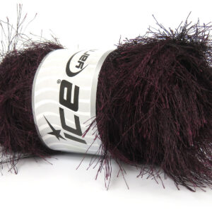 1x400gr Eyelash Bulky 400gr Dark Maroon