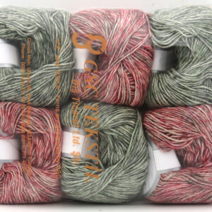 1x300gr Mixed Lot Multicolor Winter Yarns
