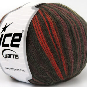 4x100gr Alpaca Fine Magic Brown Shades, Maroon, Copper