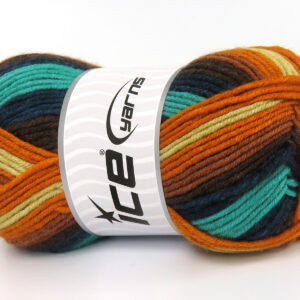 4x100gr Nice Baby Green Shades, Gold, Brown, Light Yellow