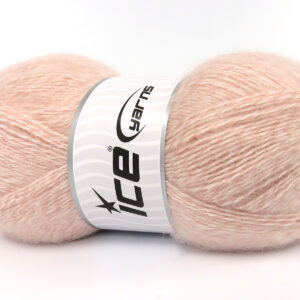 4x100gr Angora Light Pink, White