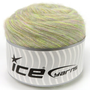 2x150gr Cakes Tommy Wool Light Lilac, Light Salmon, Green Shades