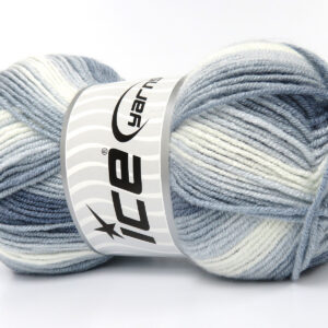 4x100gr Baby Bamboo Magic Jeans Blue, Blue Shades, White