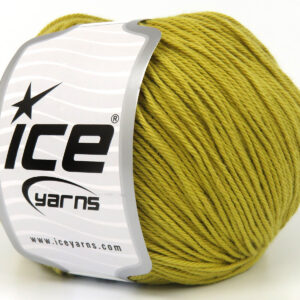 4x100gr Bamboo Cotton Deluxe Light Olive Green