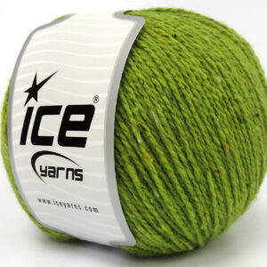4x100gr Baby Alpaca Tweed Light Green