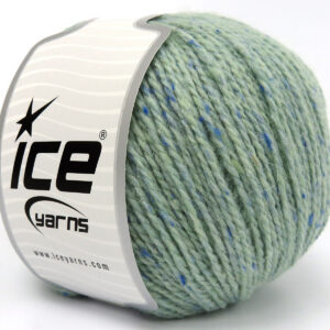 4x100gr Baby Alpaca Tweed Mint Green Shades