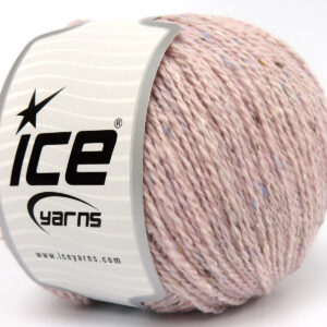 4x100gr Baby Alpaca Tweed Powder Pink