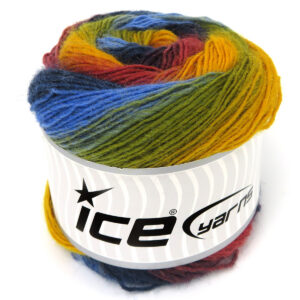 4x100gr Cakes Magic Sock Blue Shades, Gold, Green, Copper