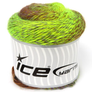 2x150gr Cakes Magic Wool Green Shades, Lilac, Brown