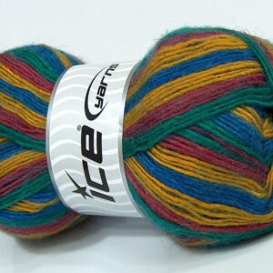 4x100gr Madonna Emerald Green, Blue, Gold, Copper