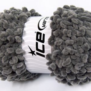 4x100gr Chenille Boucleron Grey