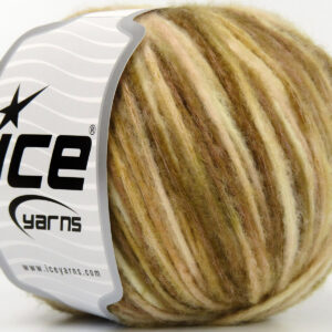 8x50gr Rock N Wool Cream Shades, Brown Shades, Khaki