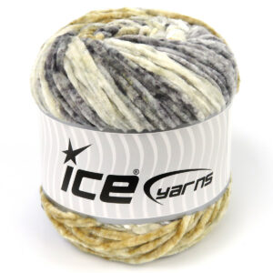 2x150gr Chenille Splash Grey Shades, Cream Shades